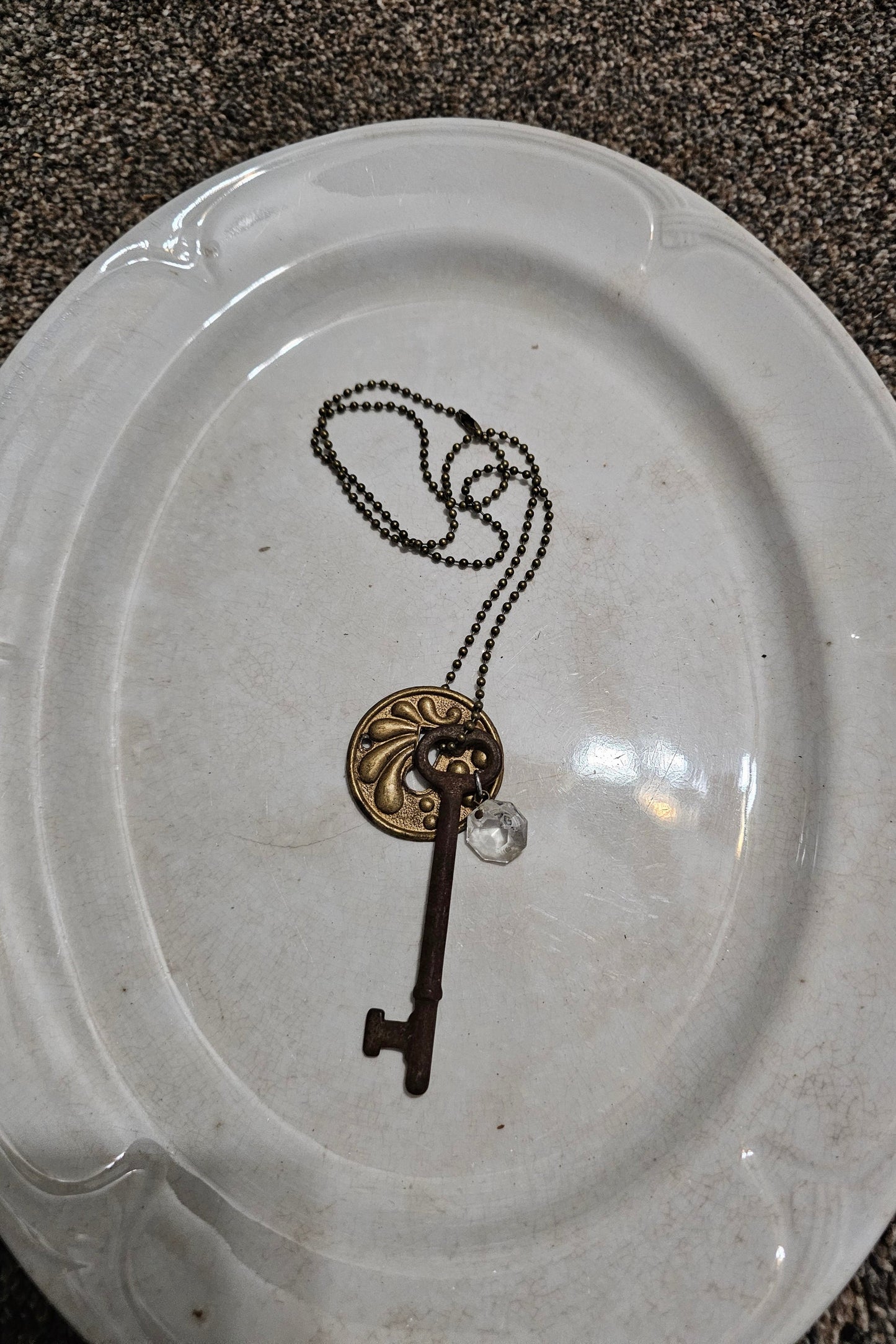 Hand-Crafted Salvage Necklace